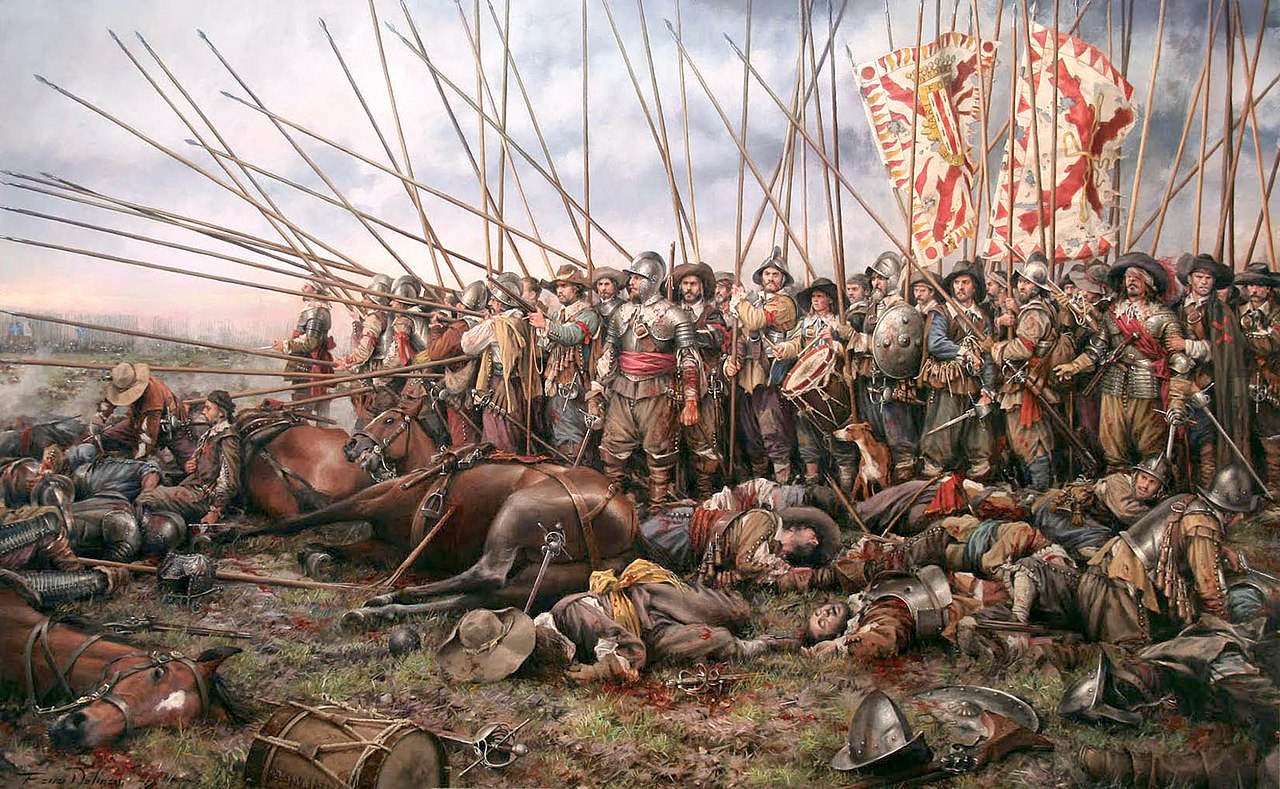 17th Sentury warfare block - Spanish Tercio at Rocroi